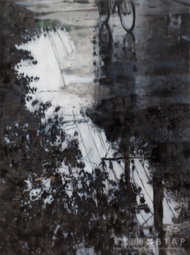 《观影21》, 200X150cm, 2009
