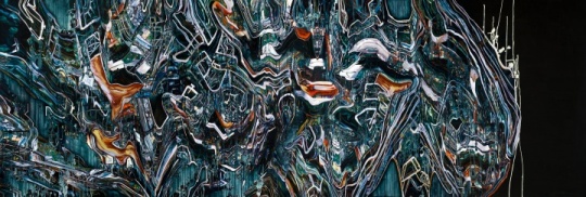 《死亡诞生之前》 200x600cm 布面丙烯油画 2009-2010
