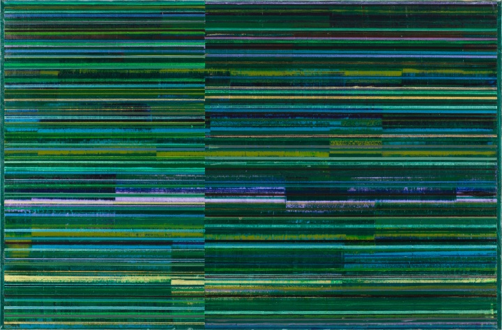 四季 立春 145X220cm  油画布面 2014
