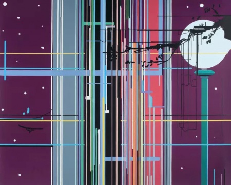 Lot 4170  刘韡 《紫气系列》 180×220cm   布面油画    2008  成交价：230万元
