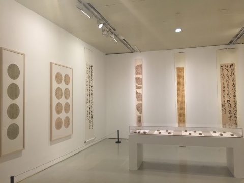 中国画学院优秀毕业作品展区
