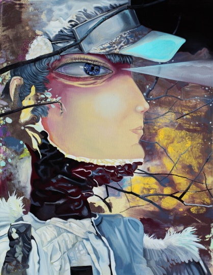 《旅行之探索版》 120×150cm 布面油画 2015
