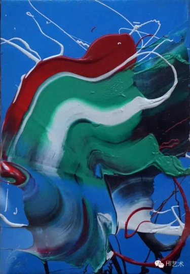 白发一雄 《无题》 23X16cm 1980
