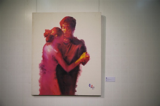 冯斌 《2011-4》120 X 100 cm  丙烯，亚麻布  2011
