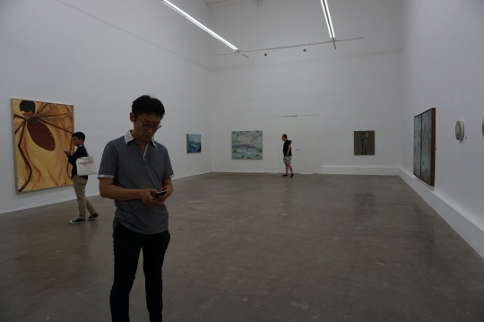 “云上”群展草场地兰空间现场