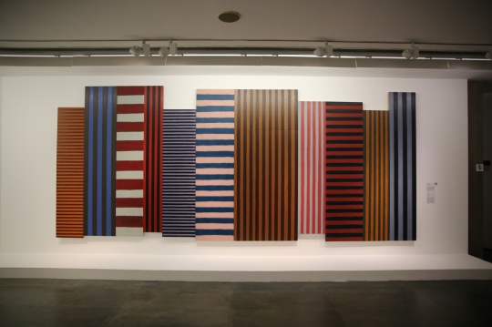 《崇拜》274.3×396.2cm 布面、亚麻和木条油画  1982
