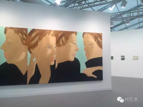 同样套路的还有 GAVIN BROWN，干脆做了一个ALEX KATZ的个展，简单直接又粗暴。听说市场反馈立竿见影，很是有效
