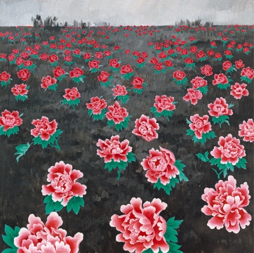 
Lot 349 王音 《花》 90×90cm 布面丙烯 2006

估价：35万-40万元

