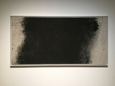 《网》 123×246cm  墨，宣纸 1984
