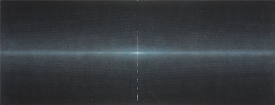 1613-2015-少时之六-130×49cm-宣纸水墨，矿物质色，水彩
