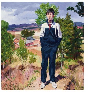 Lot 197 刘小东 《√3》149.7×140.2cm 油彩画布 2011

估价：200万-300万港元

 

伍劲：我不知道这件作品为何会出现在拍场，在我理解中这应该是刘小东回家乡金城创作的系列作品之一。刘小东的才华，就在于他对绘画能力的充分掌握以及对人性的洞察，这在本件作品中一个穿校服的学生身上都能看出来。刘小东的作品并不一定时髦或具有装饰性，但总是可以打动人心。

 

 

推荐作品十二：李超士《花瓣豹》——典雅、宁静，充满着浓厚的人文气息

 
