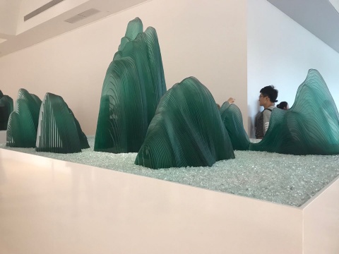 ”山水“展览现场
