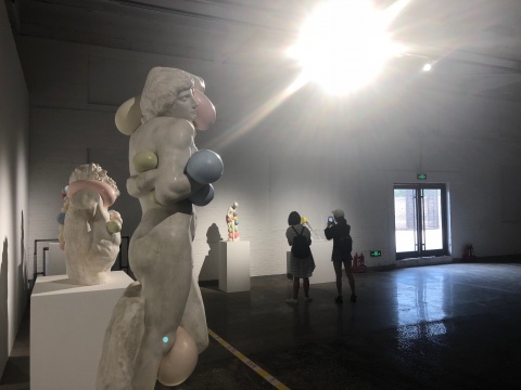 平遥国际雕塑节展览现场
