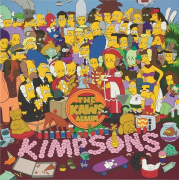 KAWS 《The KAWS Album》 111.6×111cm 亚克力画布 2005

估价：600万-800万港元
