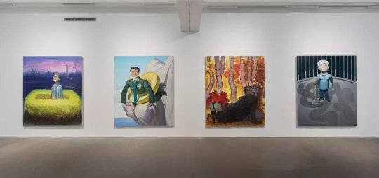 王兴伟个展“面相之谜”，麦勒画廊798空间展览现场
