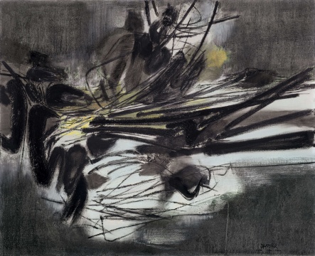  

朱德群 《第九十号构图》 82.5×100cm 布面油画 1961

估价：580万-780万元
