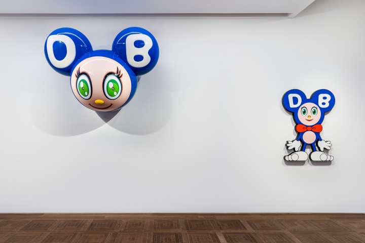 贝浩登（上海）村上隆个展“村上隆在奇幻仙境”现场，摄影：Yan Tao. ©2018 Takashi Murakami/Kaikai Kiki Co., Ltd. All Rights Reserved. 图片提供：贝浩登