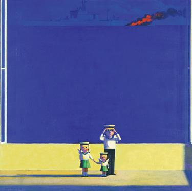 刘野 《看得见海的房间》 89.5×89.5cm 油画画布 2003

成交价：53.42万元

2005香港苏富比
