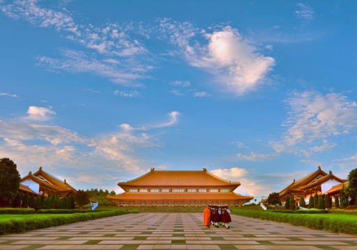 位于江苏宜兴的佛光祖庭大觉寺
