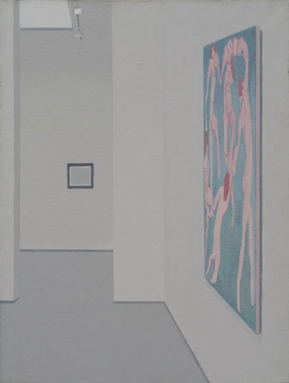 《亨利·马蒂斯》 40×30cm 布面丙烯 2009
