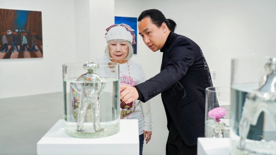 “记忆丛林—雷霆LeiLei个展”在亘画廊正式启幕，以多元的生物形态剖析世界的本质